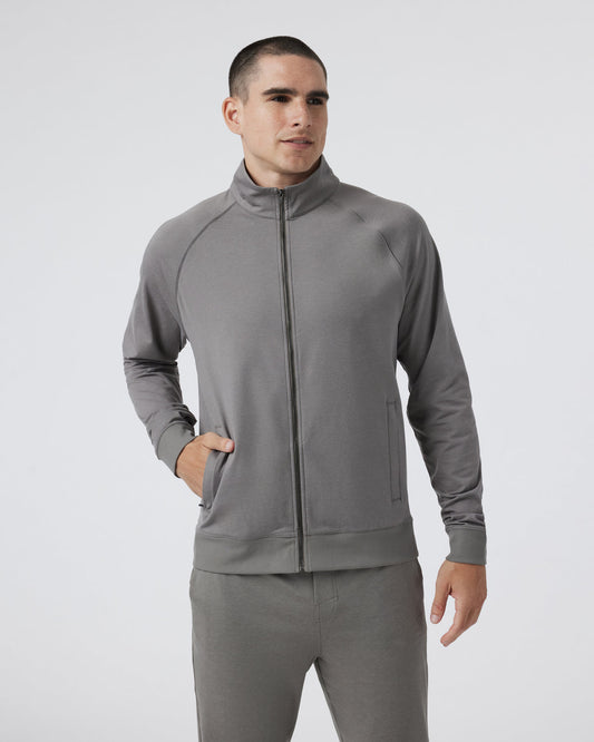 Men Vuori Coronado Novelty Full Zip Men's Dolomite Jacket