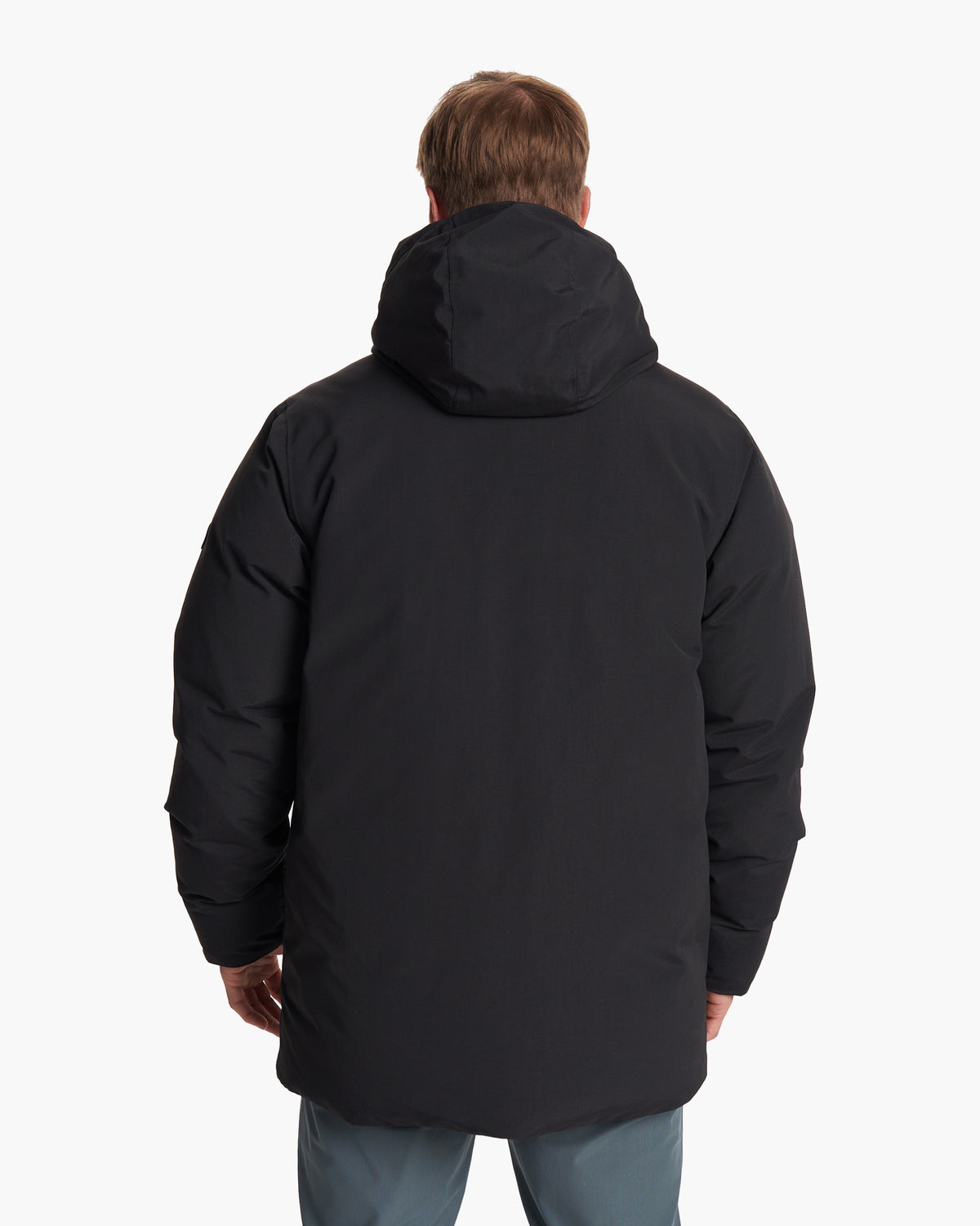 Men Vuori Northmost Insulated Parka Men's Black Down Parka
