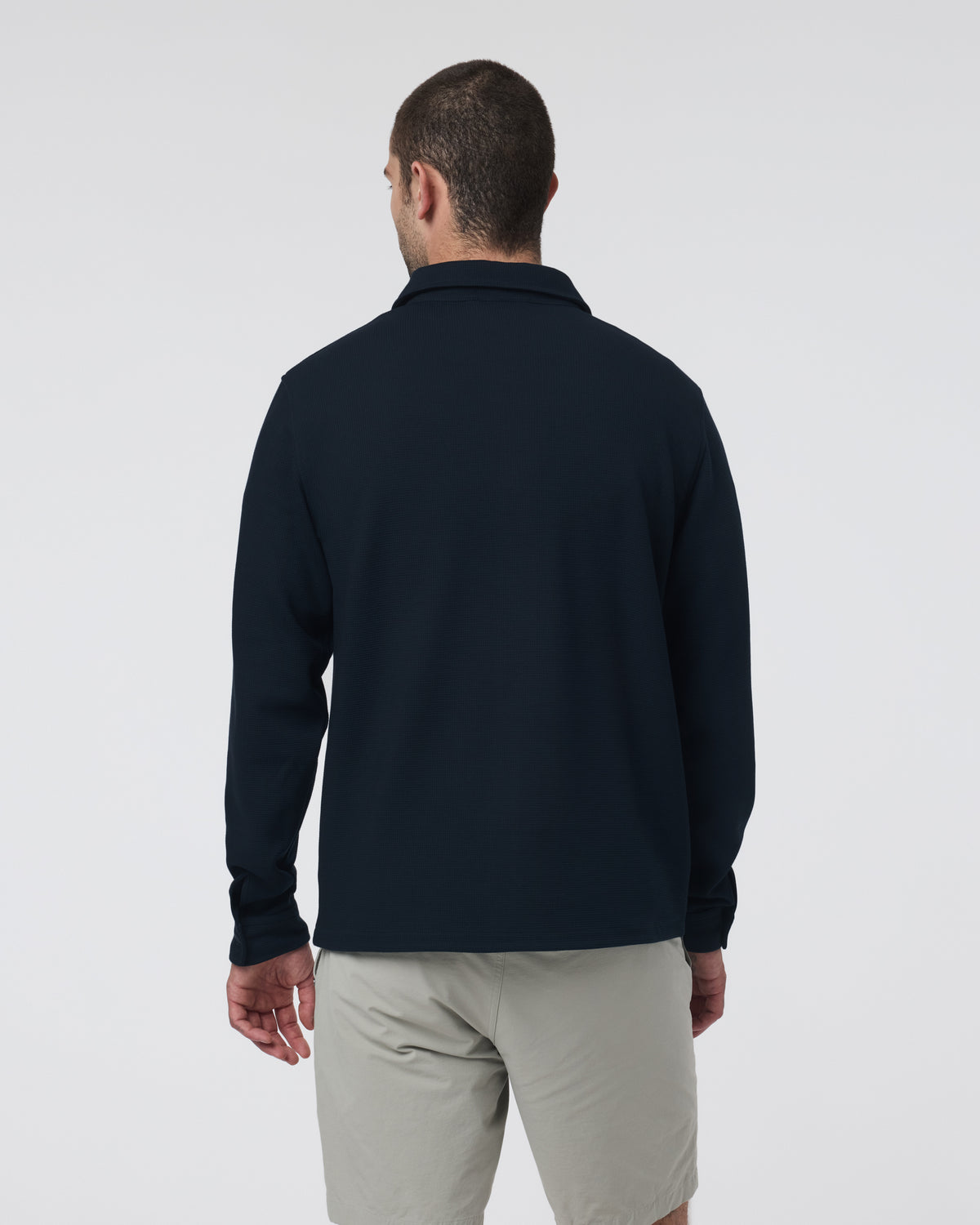 Men Vuori Waffle Shirt Jacket Ink