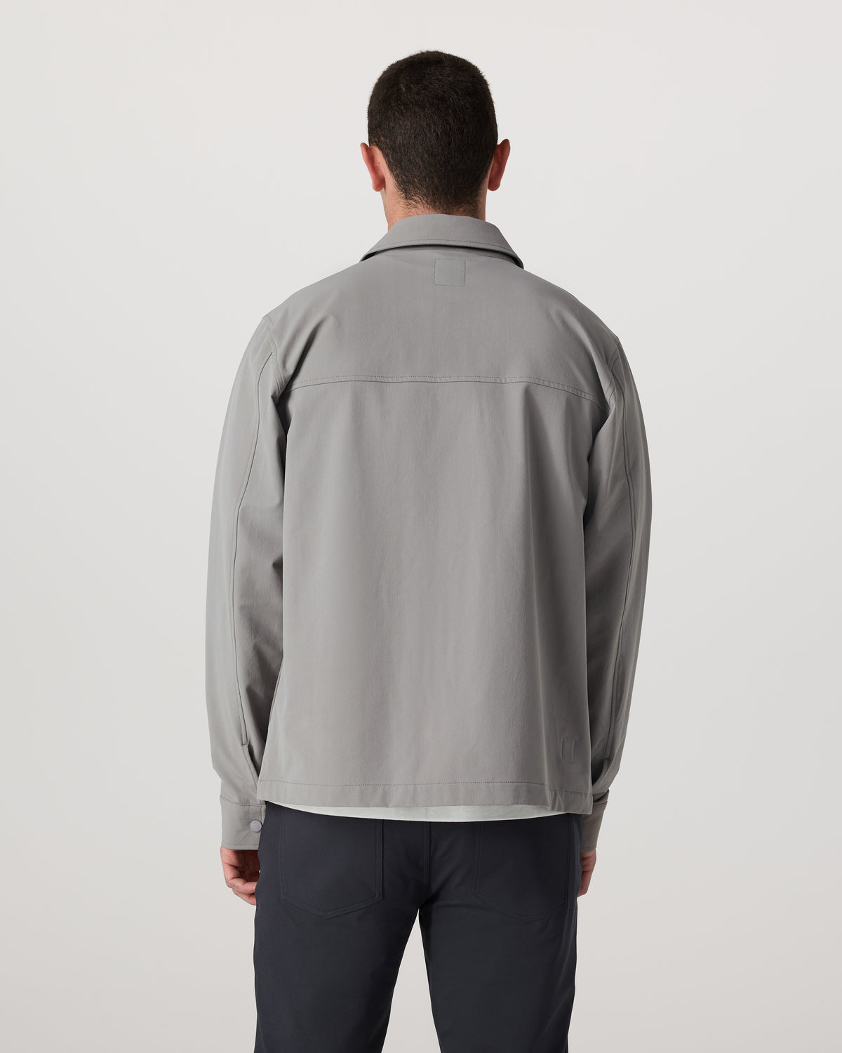 Men Vuori Lawson Tech Shirt Jacket Men's Shiitake Shirt Jacket