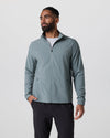 Dusty Blue Linen Texture