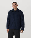 Navy Houndstooth