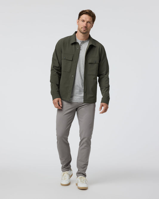 Men Vuori Lawson Tech Shirt Jacket Oregano