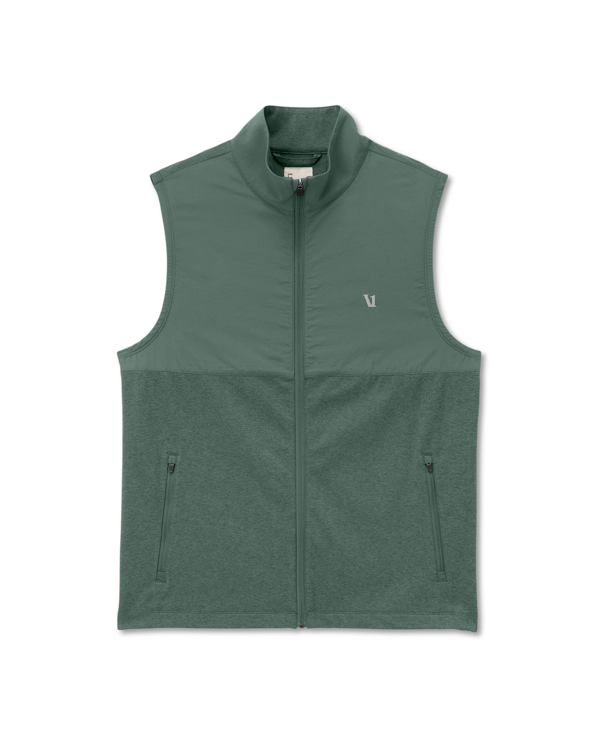 Men Vuori Sunday Element Vest Men's Agate Green Heather Vest