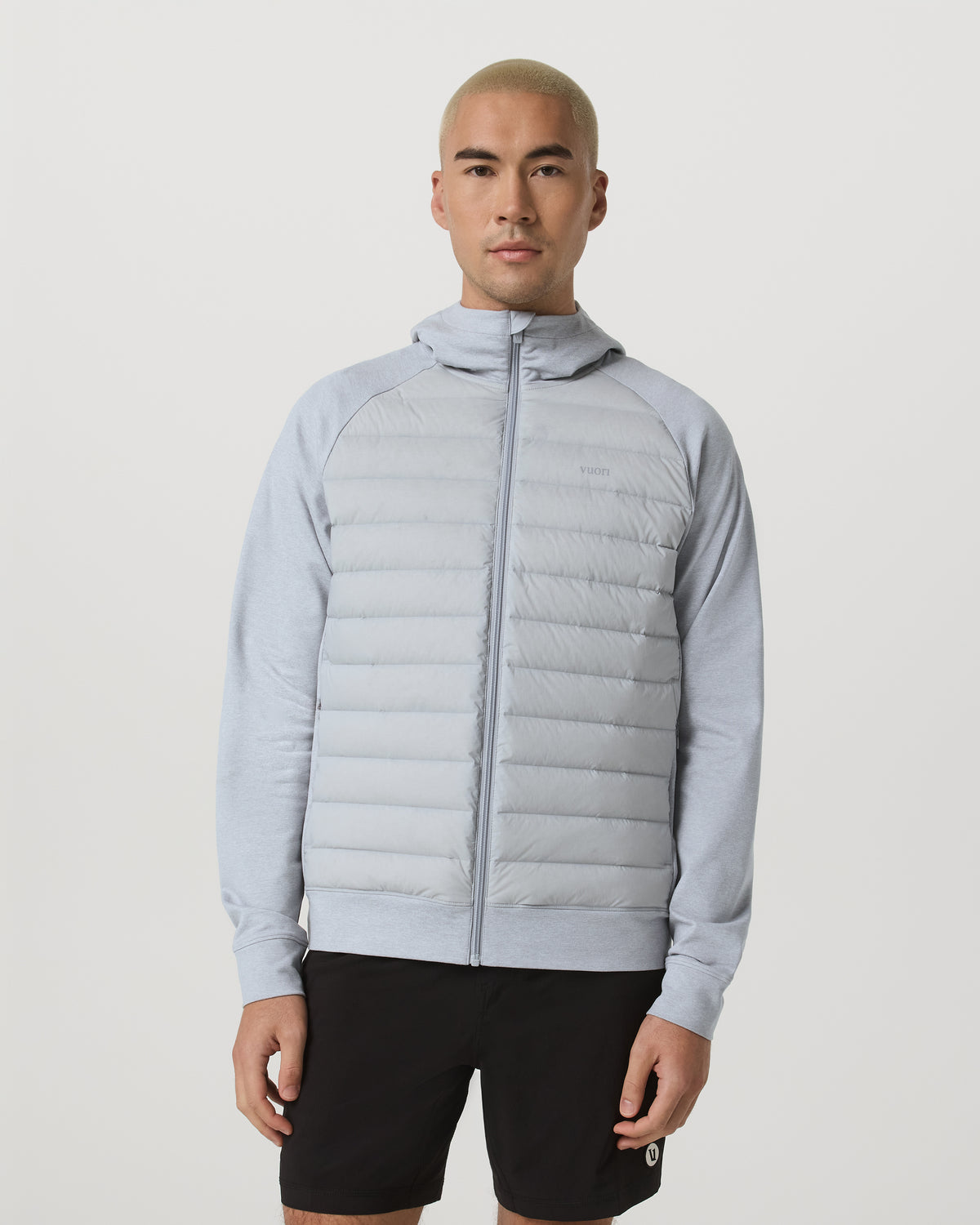 Men Vuori Steadfast Insulated Hybrid Men's Sea Fog Jacket