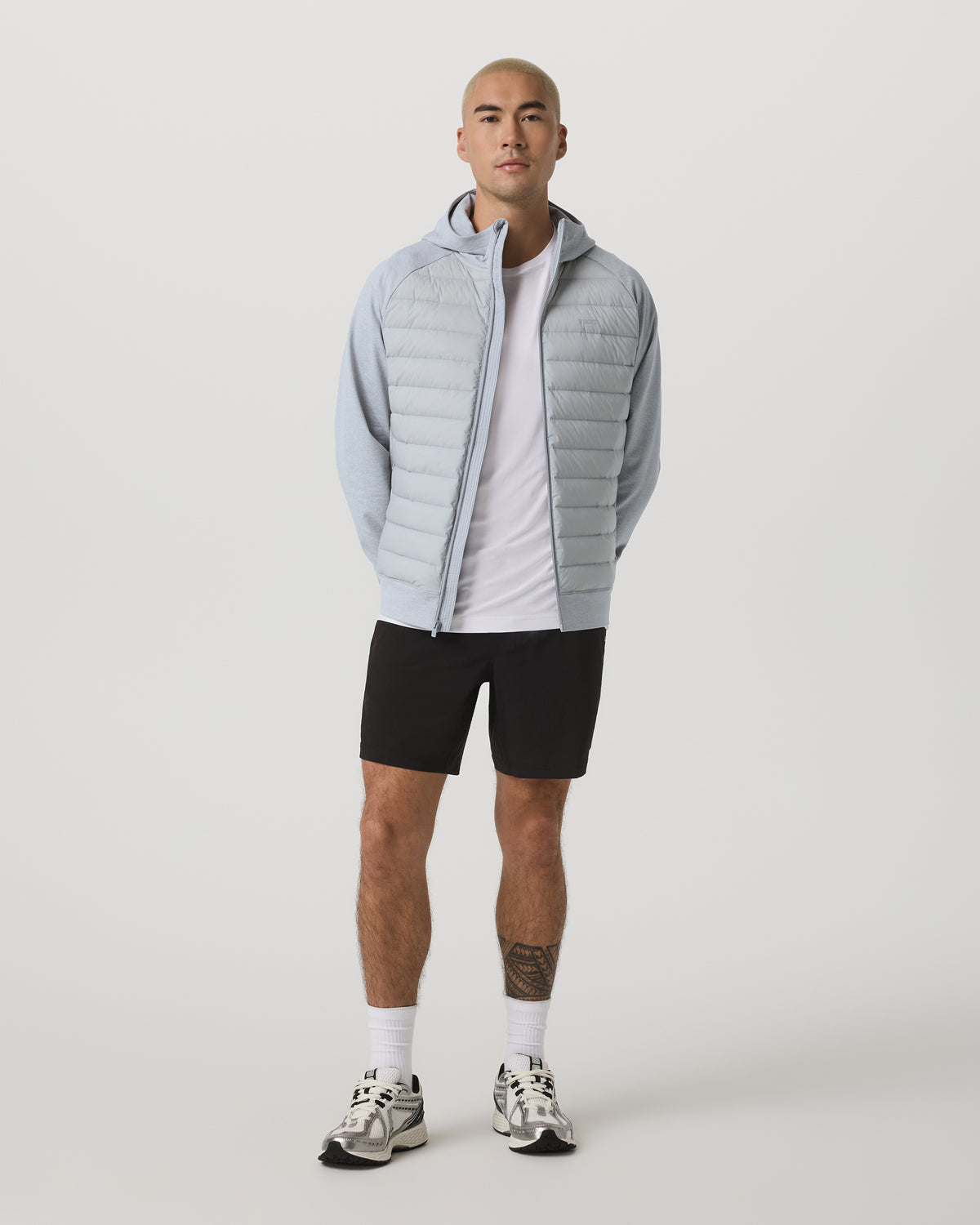 Men Vuori Steadfast Insulated Hybrid Men's Sea Fog Jacket