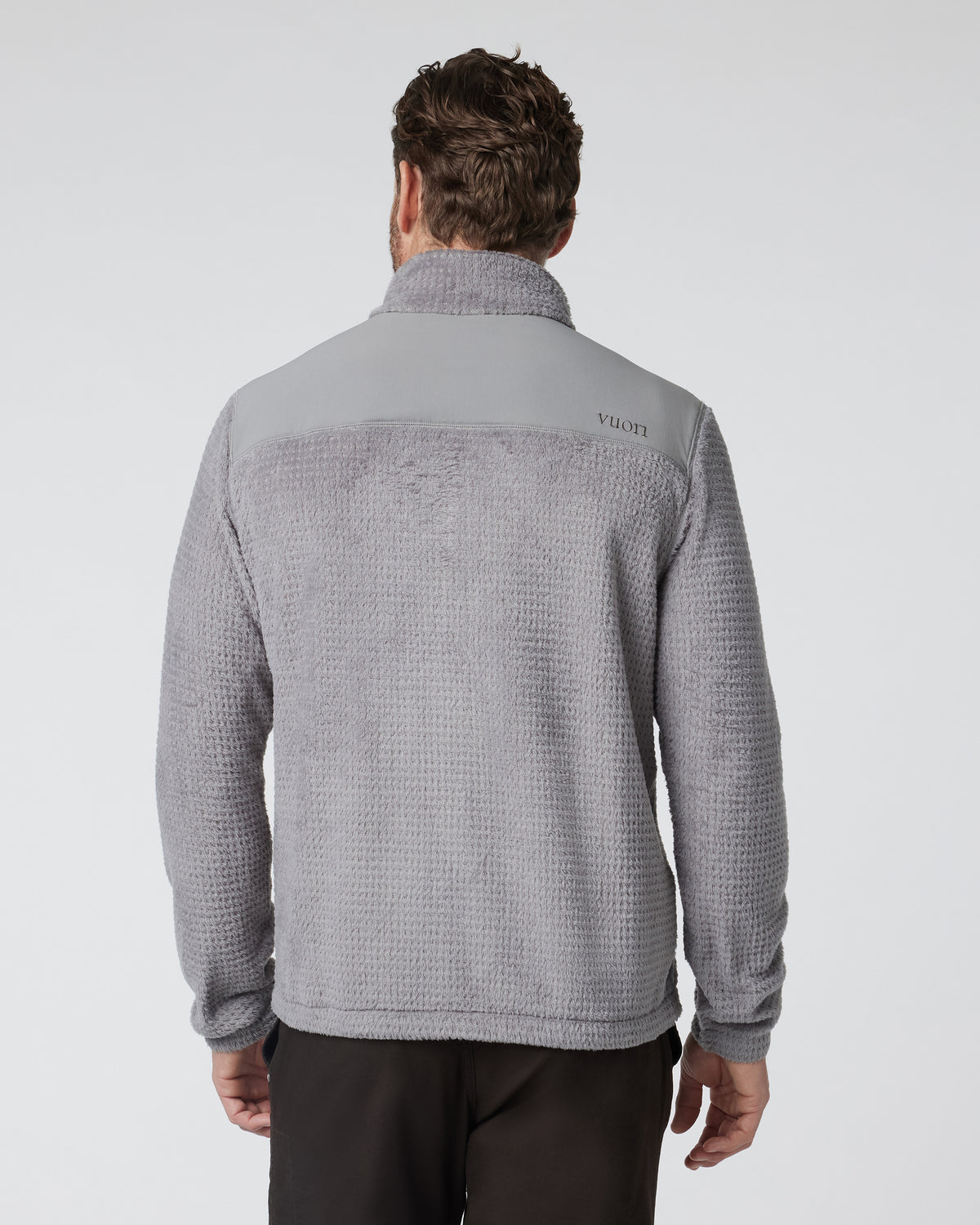 Men Vuori Fairfield Full Zip Jacket Shiitake Fleece Jacket