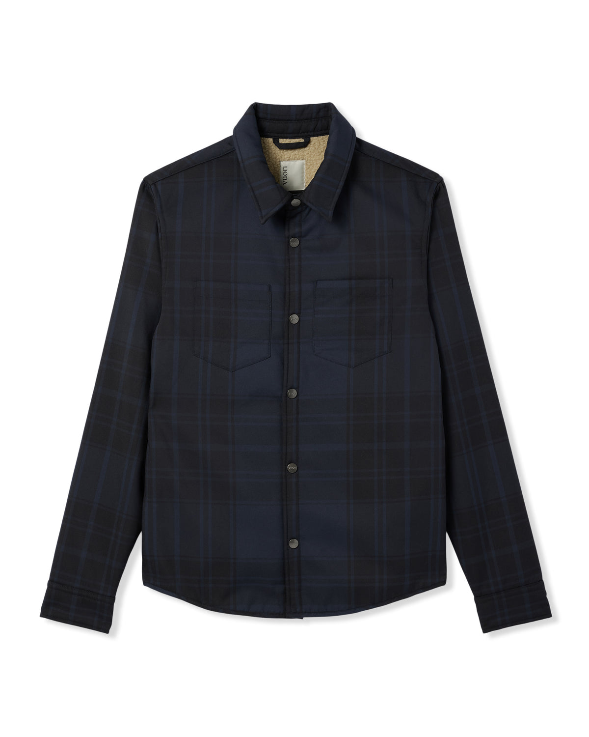 Men Vuori Coastside Shirt Jacket Men's Navy Fleece Shirt Jacket