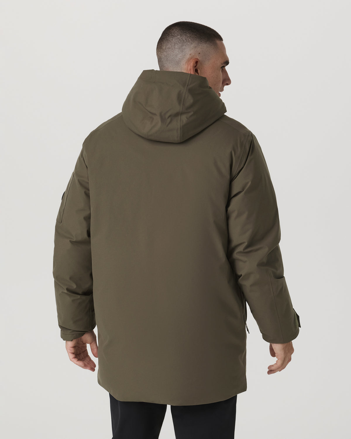 Men Vuori Bering Down Parka Warm Men's Oregano Jacket