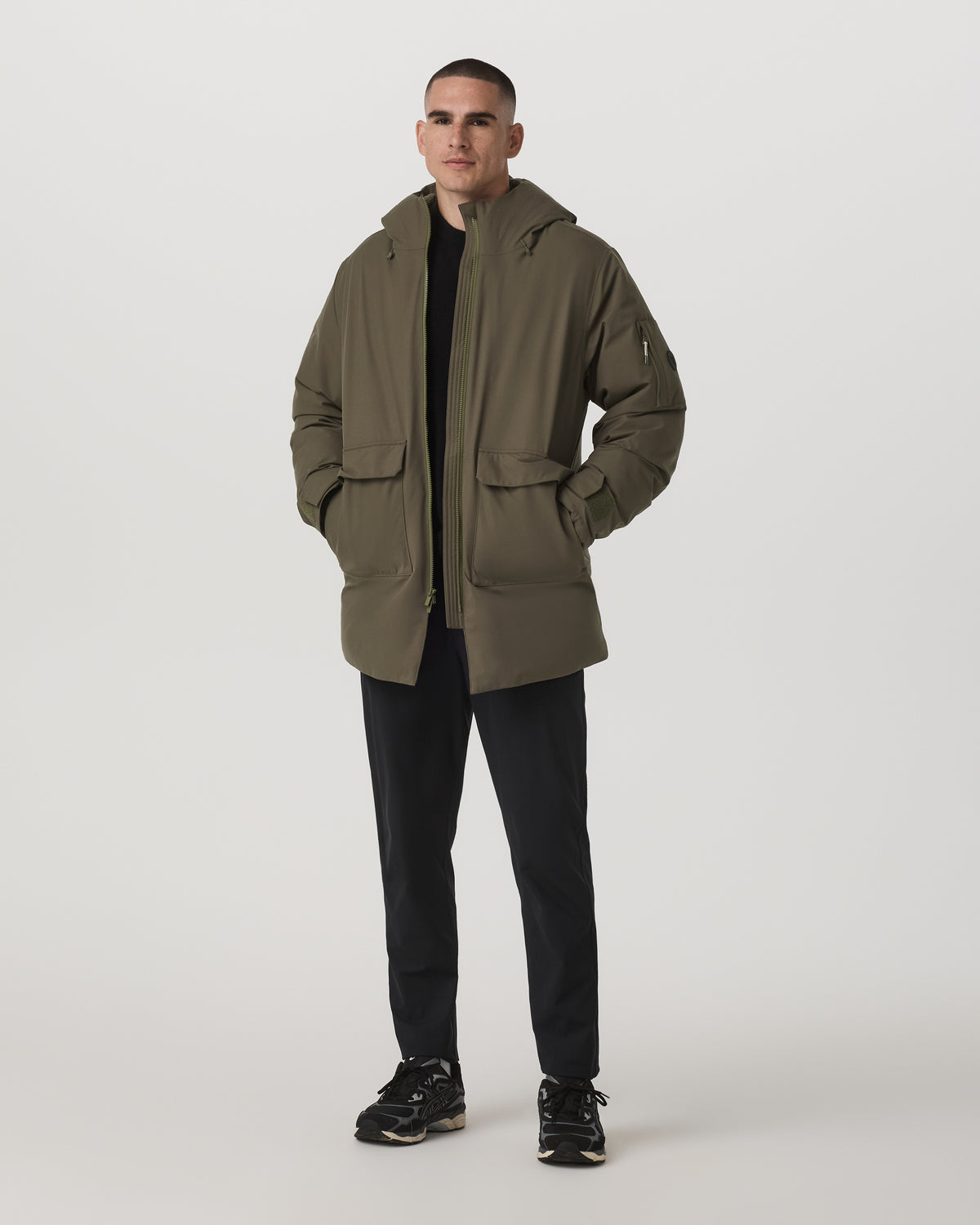 Men Vuori Bering Down Parka Warm Men's Oregano Jacket
