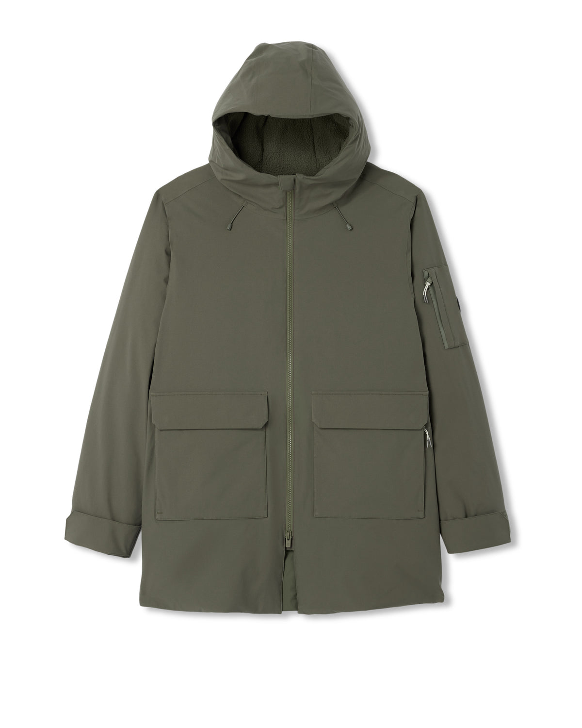 Men Vuori Bering Down Parka Warm Men's Oregano Jacket