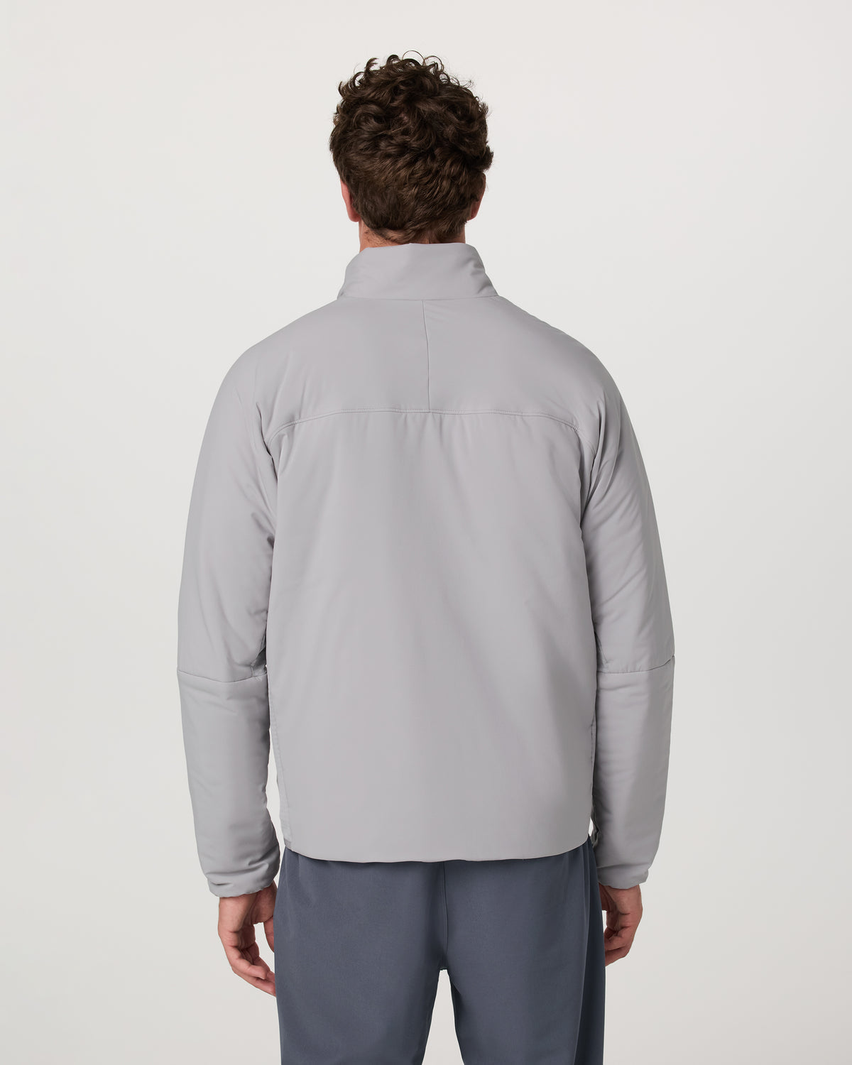 Men Vuori Malin Hybrid Jacket Men's Classic Fit Sea Fog Jacket