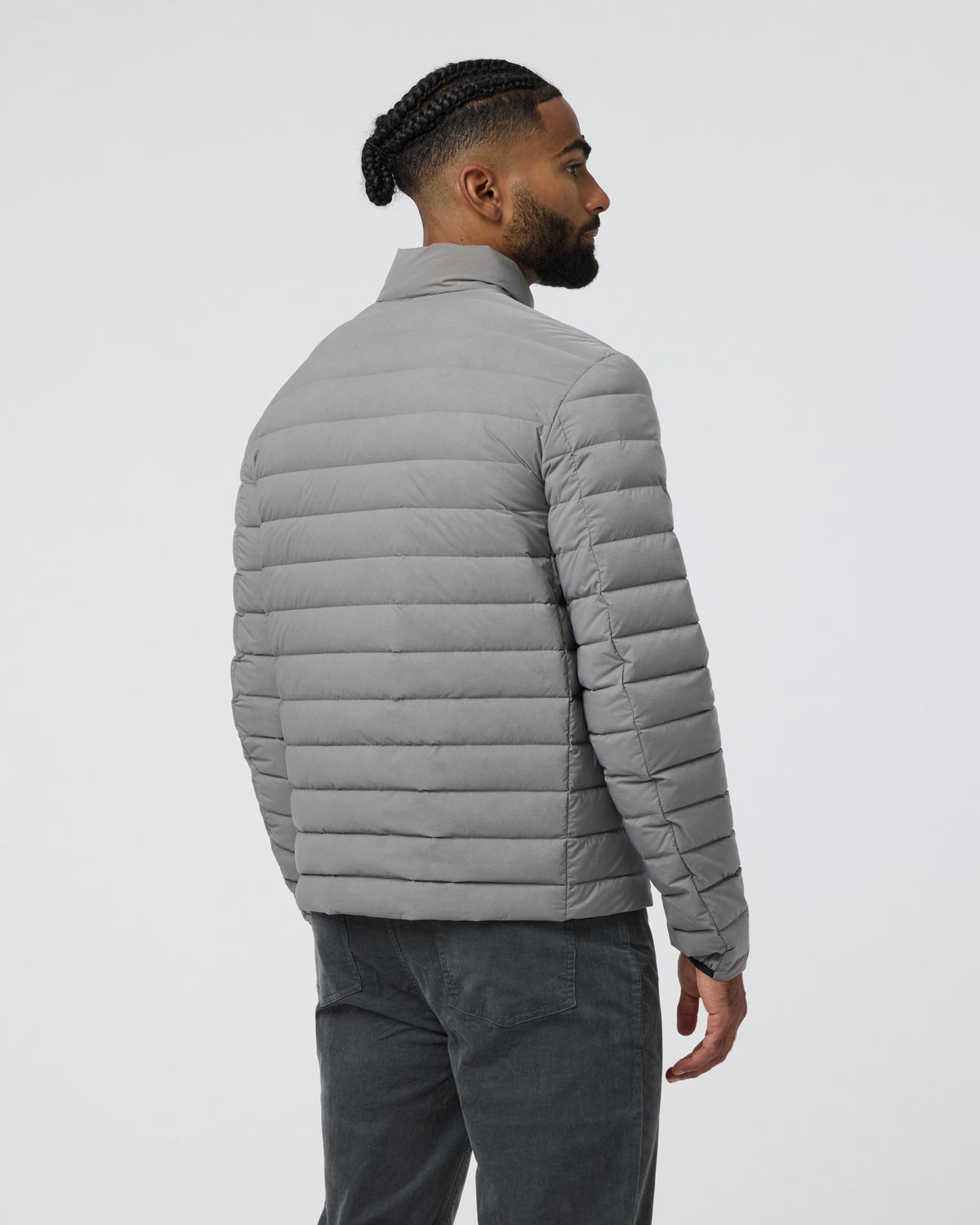 Men Vuori Steadfast Insulated Full Zip Jacket Shiitake