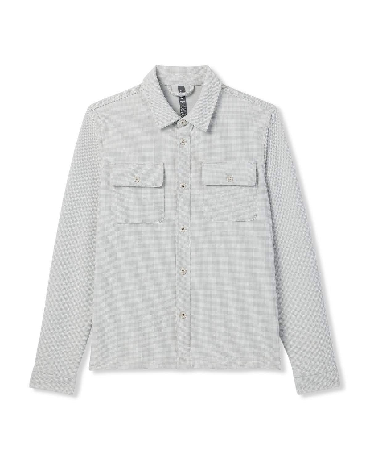 Men Vuori Waffle Shirt Jacket Salt