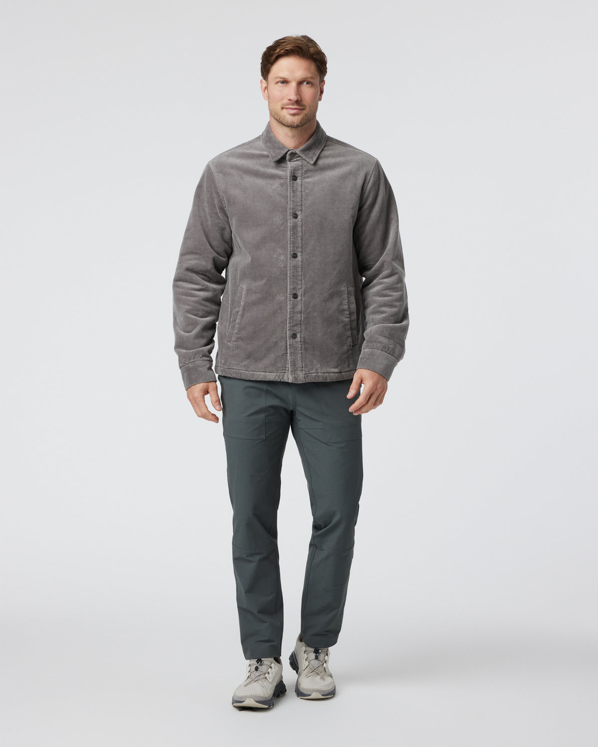 Men Vuori Vuori Cord Jacket Men's Shiitake Corduroy Jacket