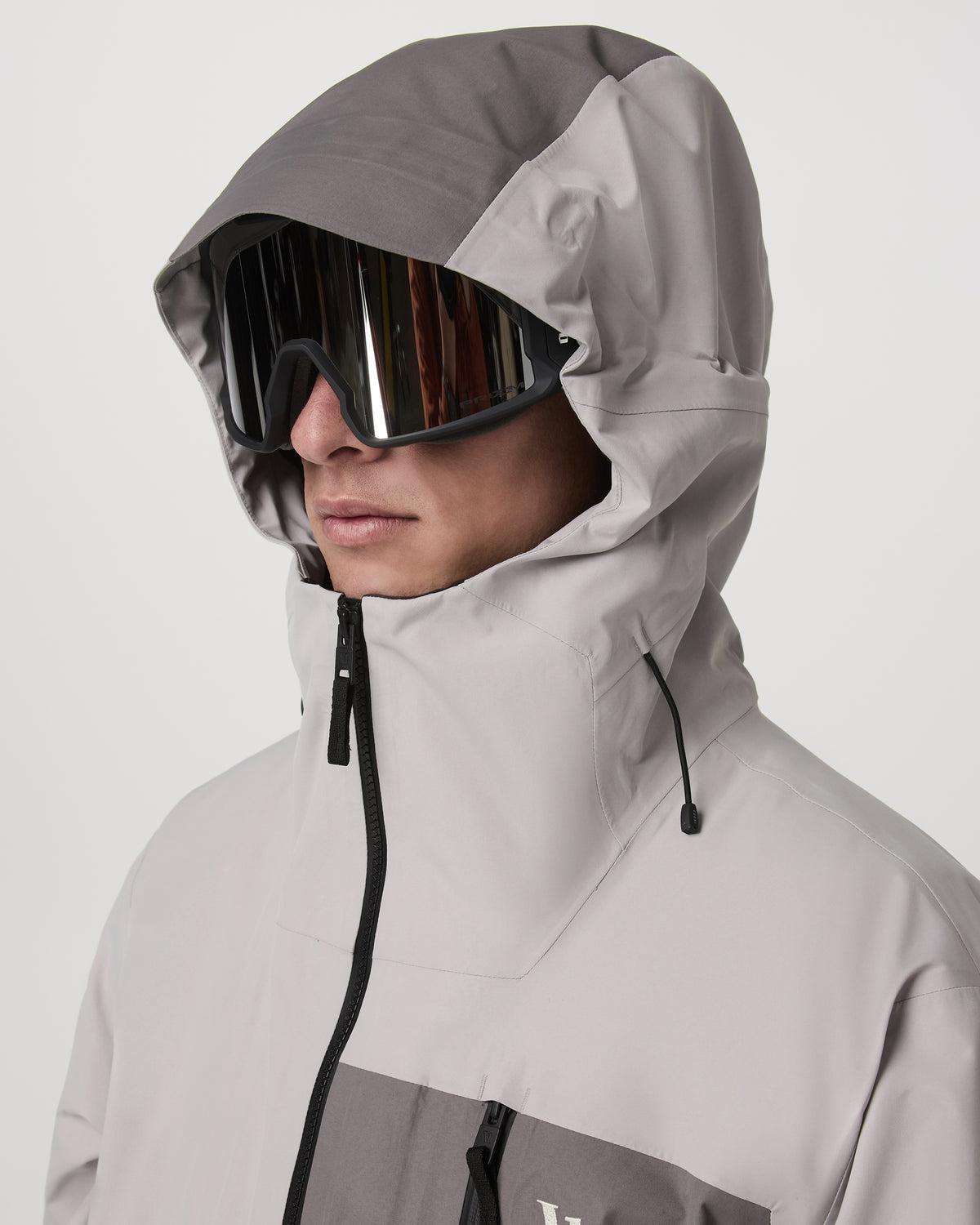Men Vuori Taika Snow Shell Men's Amethyst Grey Ski/Board Jacket