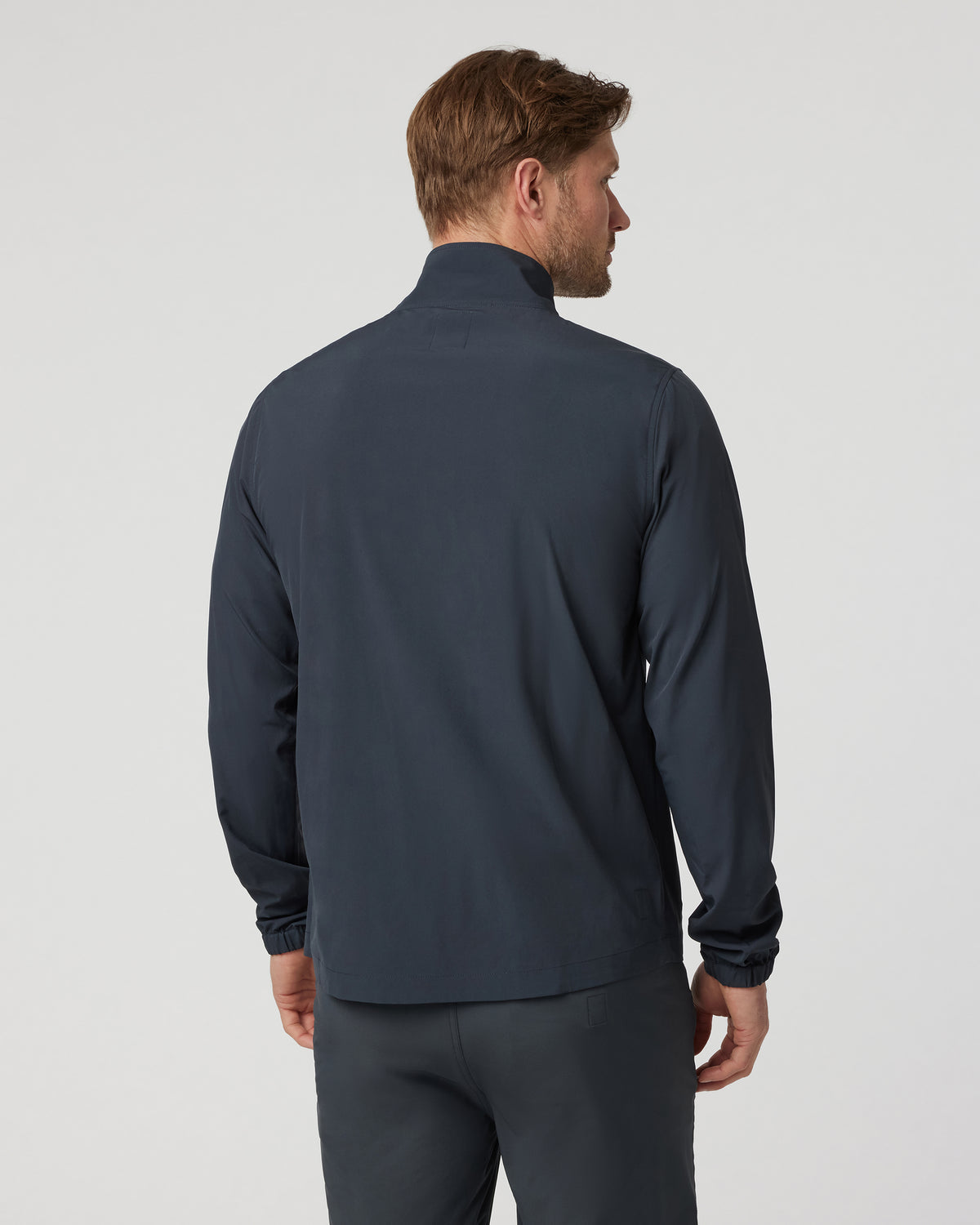 Men Vuori Venture Track Jacket Men's Navy Workout Jacket