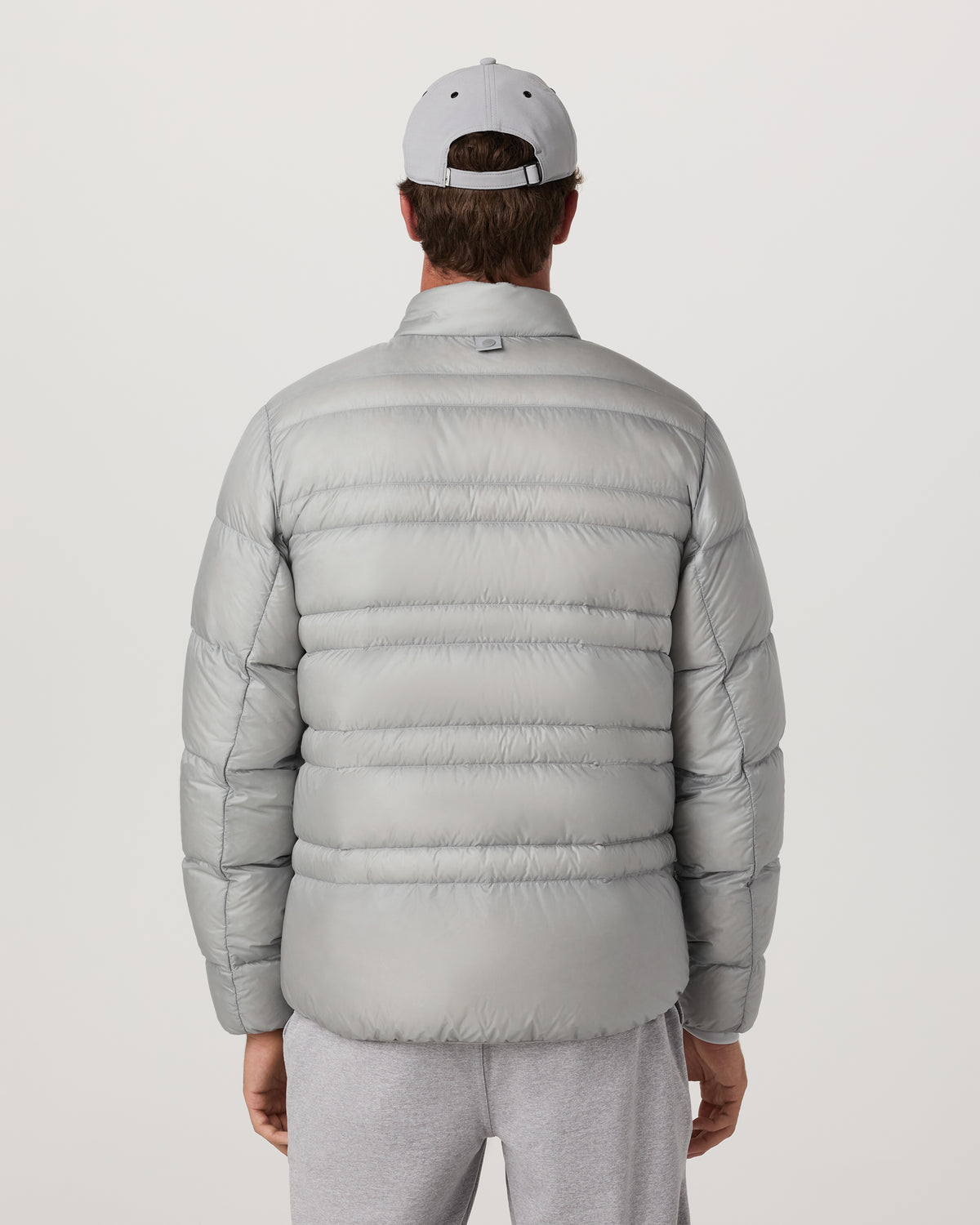 Men Vuori Coordinate Down Jacket Men's Sea Fog Ultra-Light Jacket