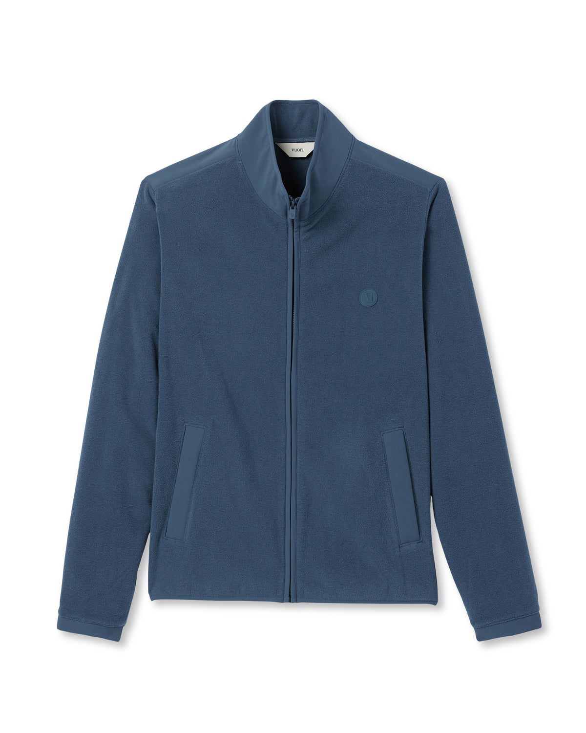 Men Vuori Aspen Full Zip Jacket Pacific Fleece Jacket