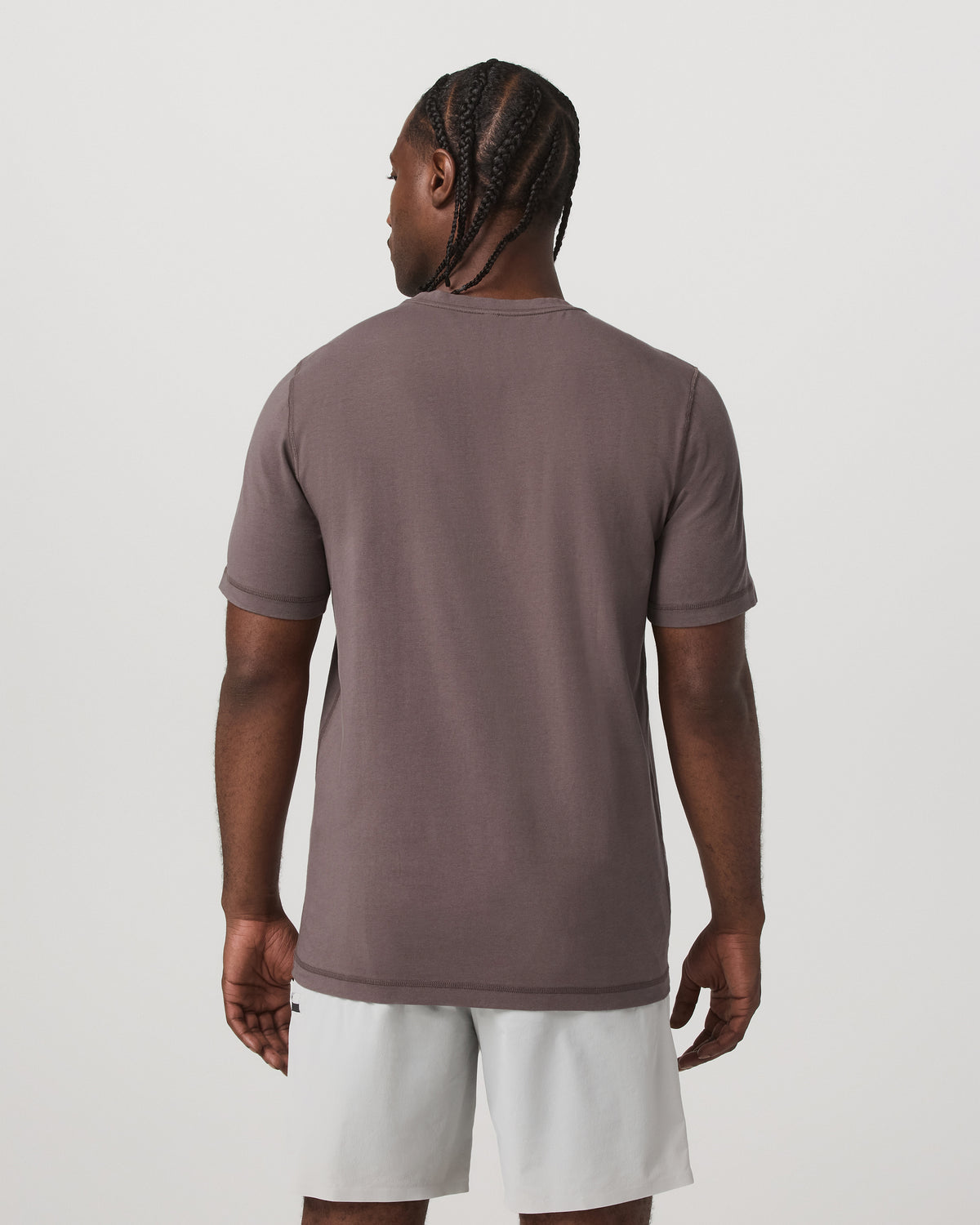 Men Vuori Tuvalu Tee Men's Cotton Short Sleeve T-Shirt in Timber
