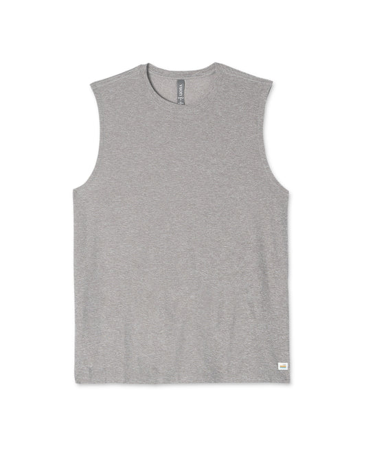 Men Vuori Strato Muscle Tee Men's Heather Grey Muscle Tank