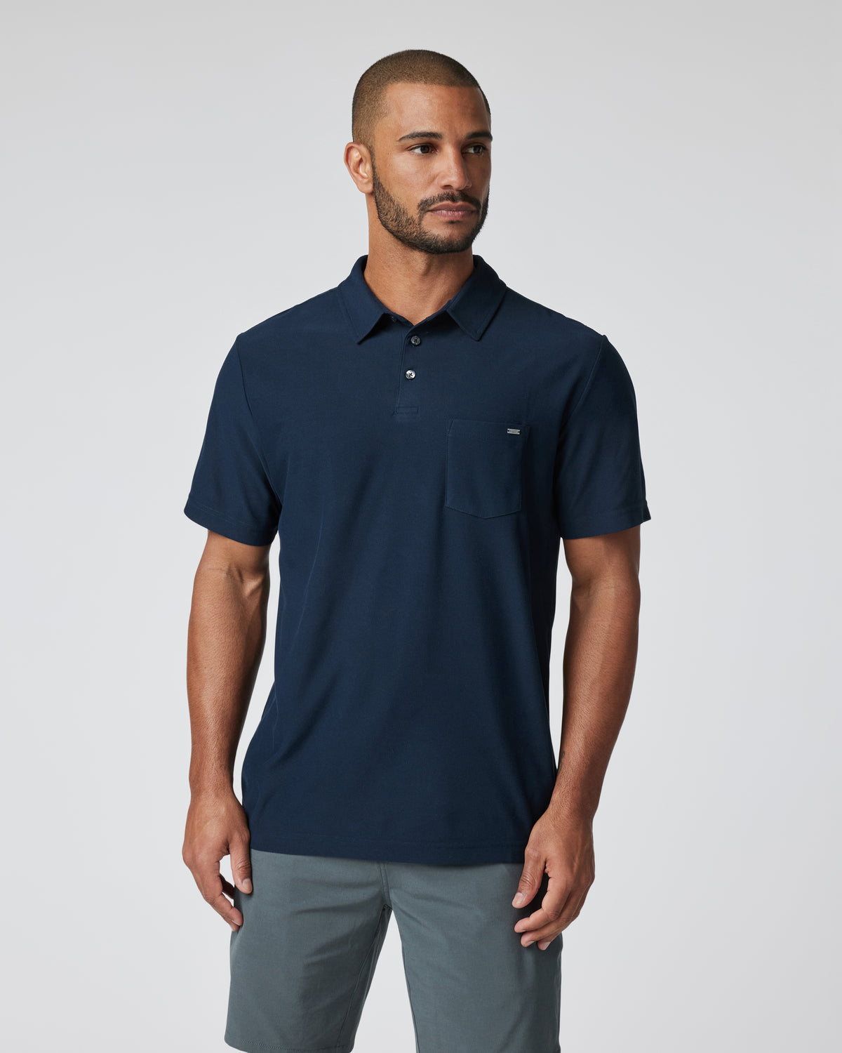 Men Vuori Ace Polo Men's Ink Performance Polo