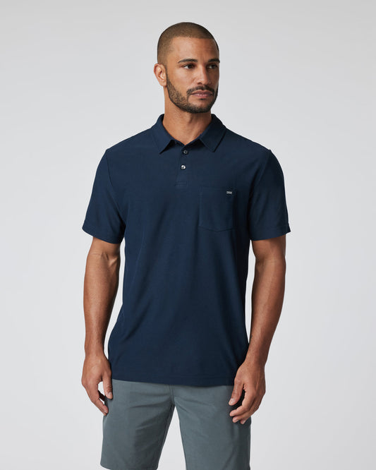 Men Vuori Ace Polo Men's Ink Performance Polo