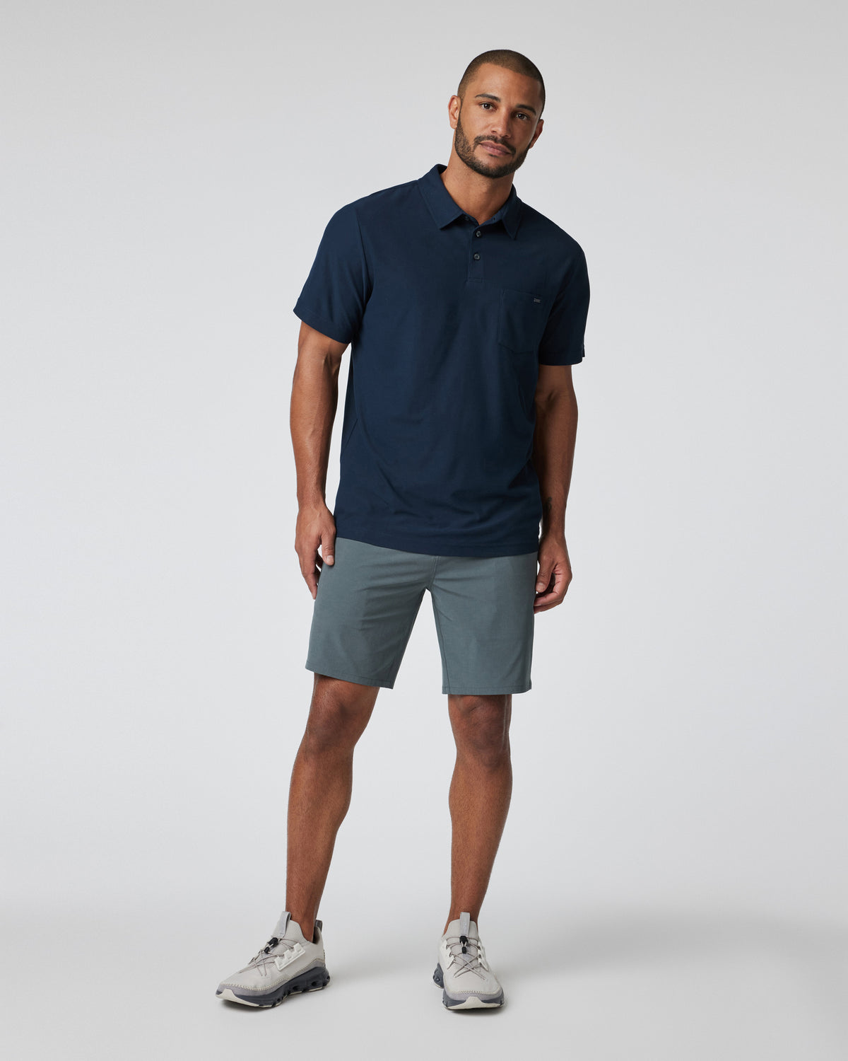 Men Vuori Ace Polo Men's Ink Performance Polo