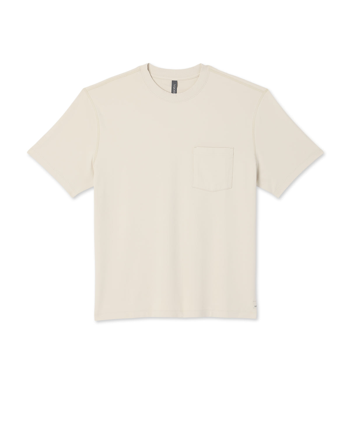 Men Vuori Men's Short Sleeve Ponto Pocket Tee - Relaxed Fit Bone