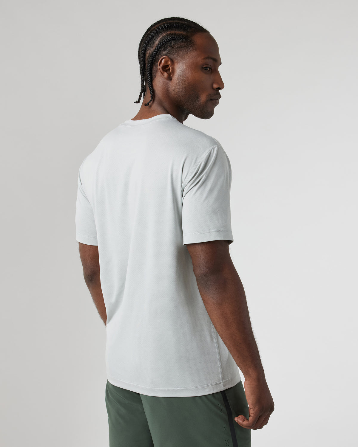 Men Vuori Tradewind Performance Tee 2.0 Sky Grey Heather