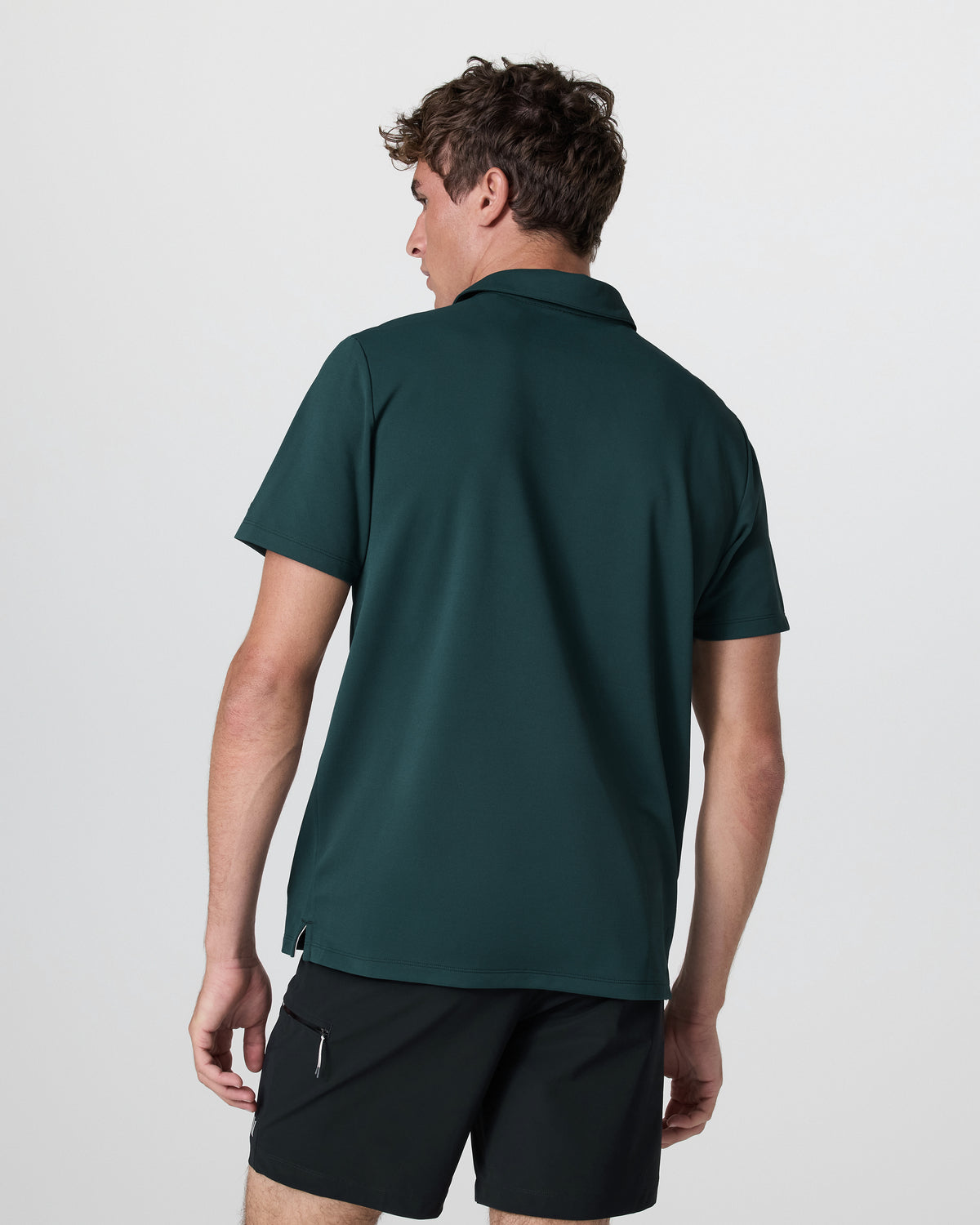 Men Vuori Gamepoint Polo Men's Deep Sea Tennis Shorts