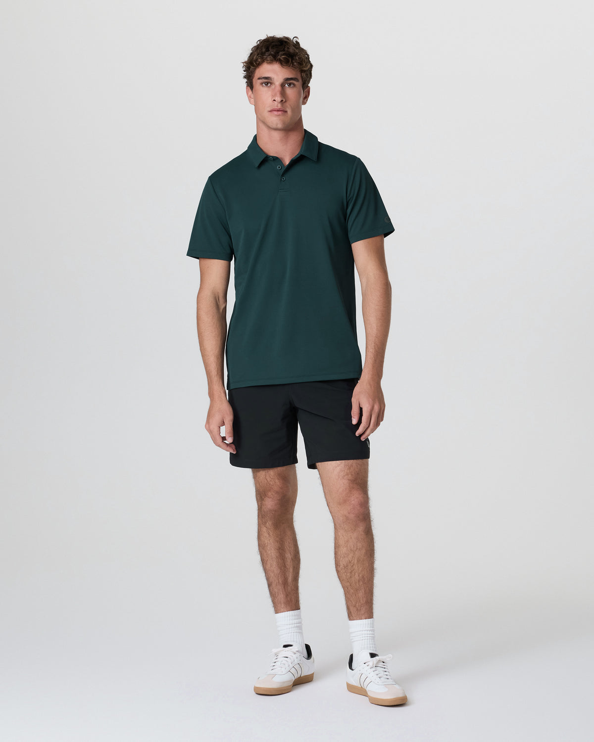 Men Vuori Gamepoint Polo Men's Deep Sea Tennis Shorts