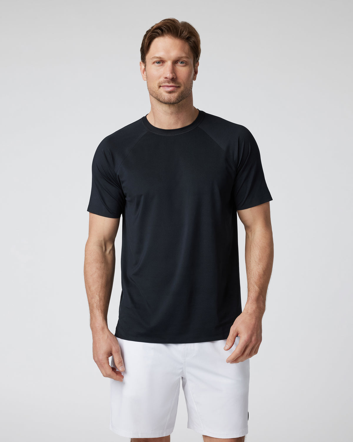 Men Vuori Short Sleeve Viewpoint Performance Tee Black