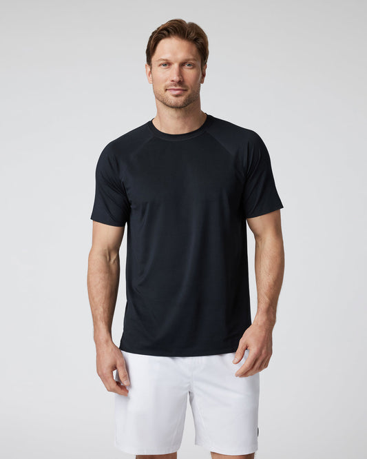 Men Vuori Short Sleeve Viewpoint Performance Tee Black