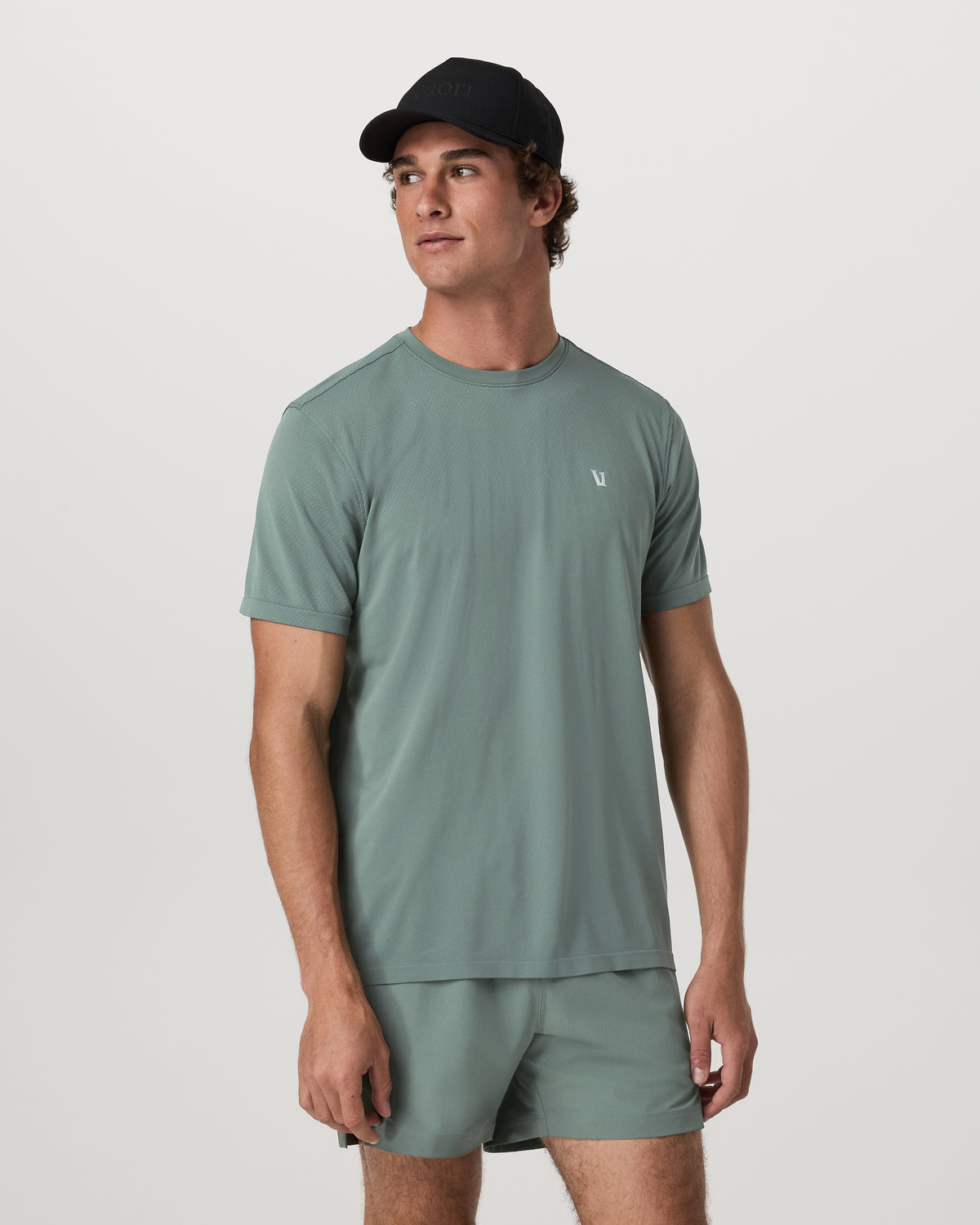Men Vuori Short Sleeve Clearview Seamless Tee Men's Marsh T-Shirt