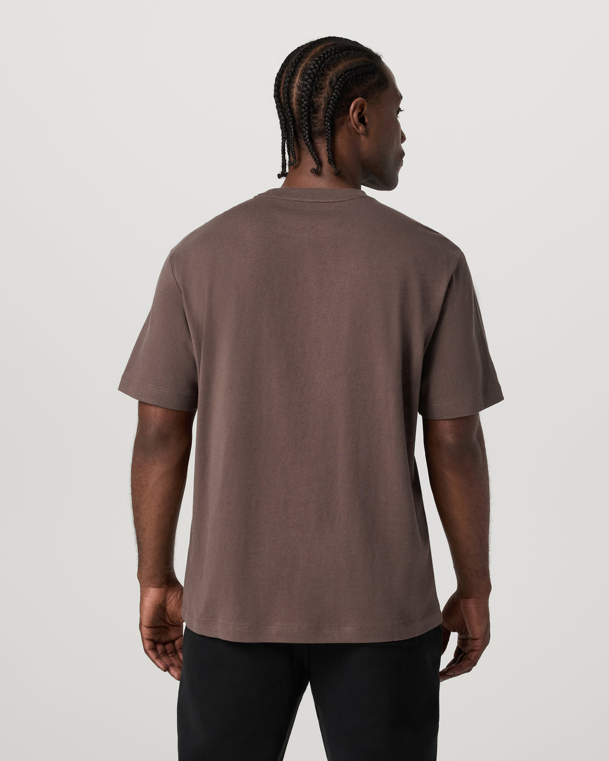 Men Vuori Men's Short Sleeve Heavyweight Cotton Tee Huckleberry