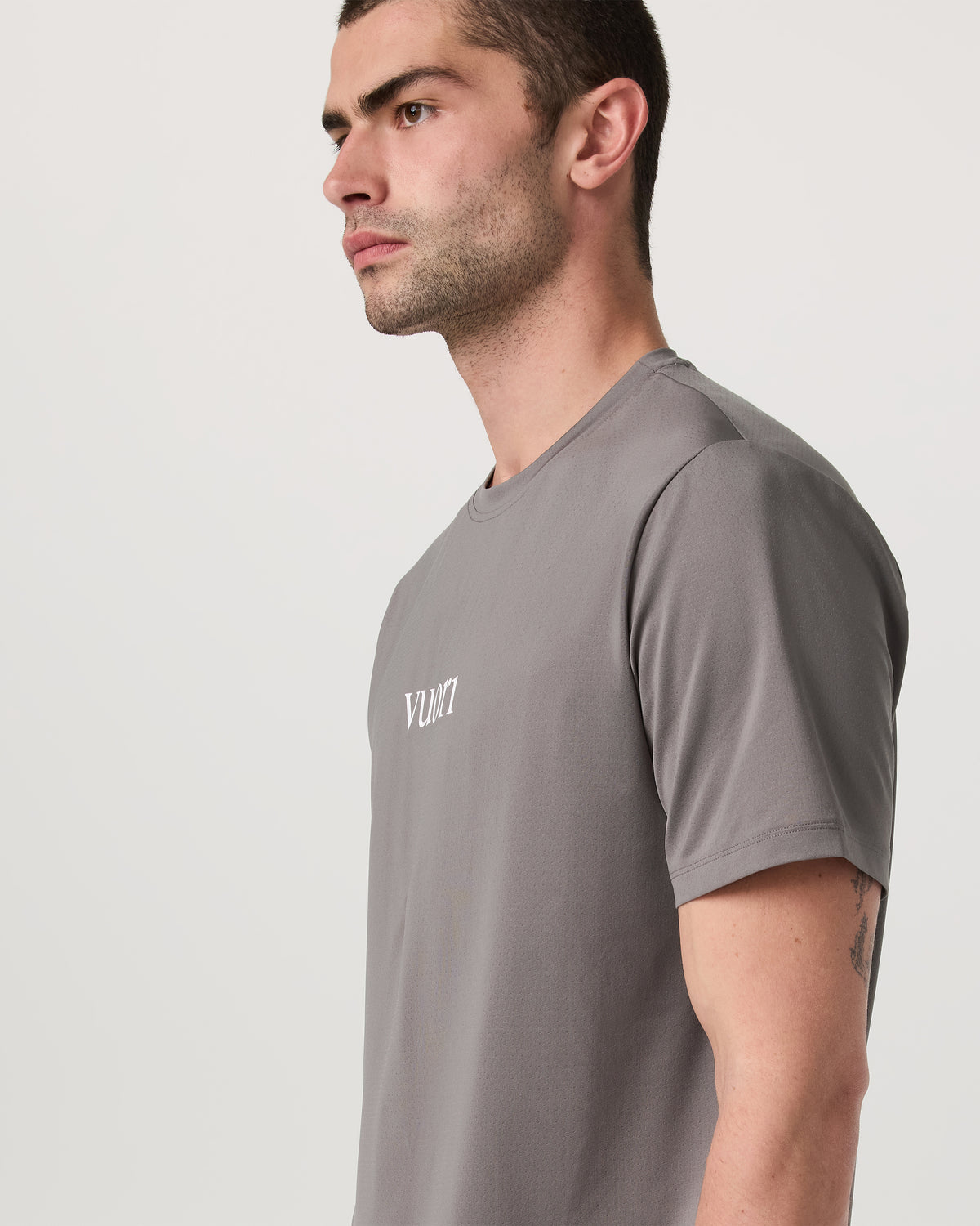 Men Vuori Short Sleeve Viewpoint Performance Tee 2.0 Pro Cavern