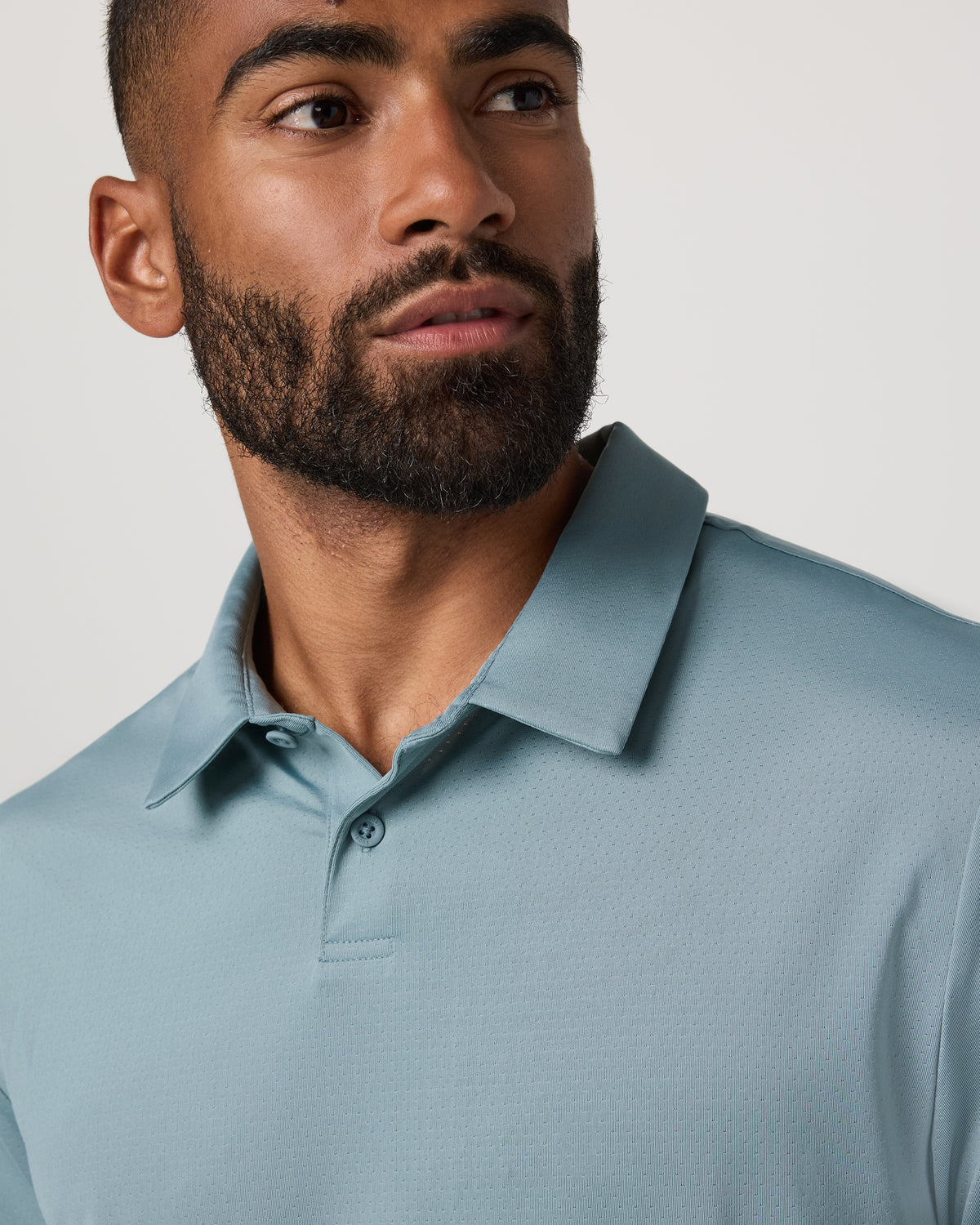 Men Vuori Short Sleeve Viewpoint Polo 2.0 Men's Mist Polo Shirt