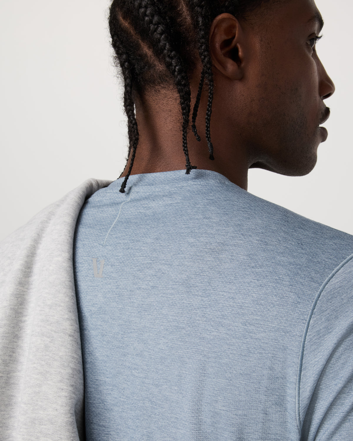 Men Vuori Short Sleeve Everyday Tee Men's Sea Glass Heather Tee