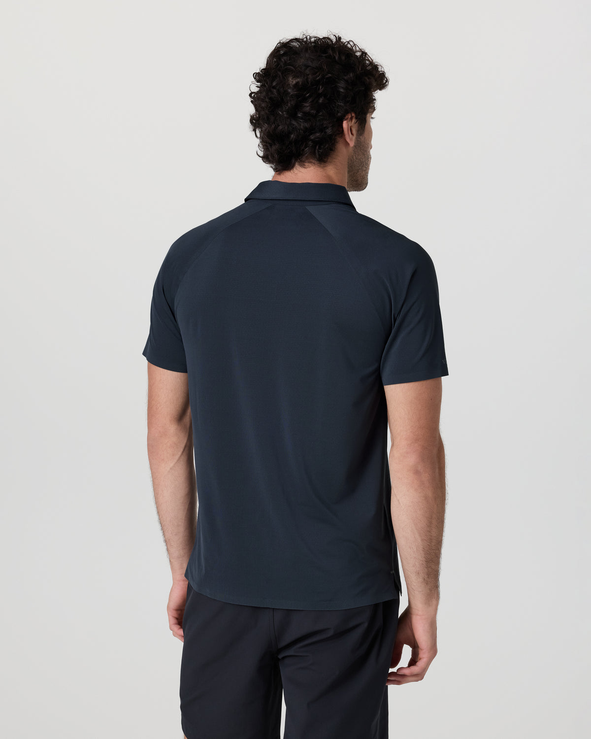 Men Vuori Short Sleeve Viewpoint Polo Navy