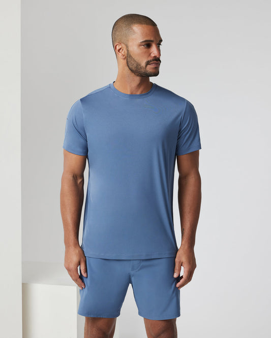 Men Vuori Terra Run Tee Men's Nautilus Running Shirt