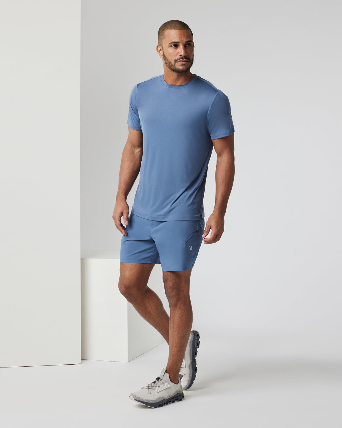 Men Vuori Terra Run Tee Men's Nautilus Running Shirt