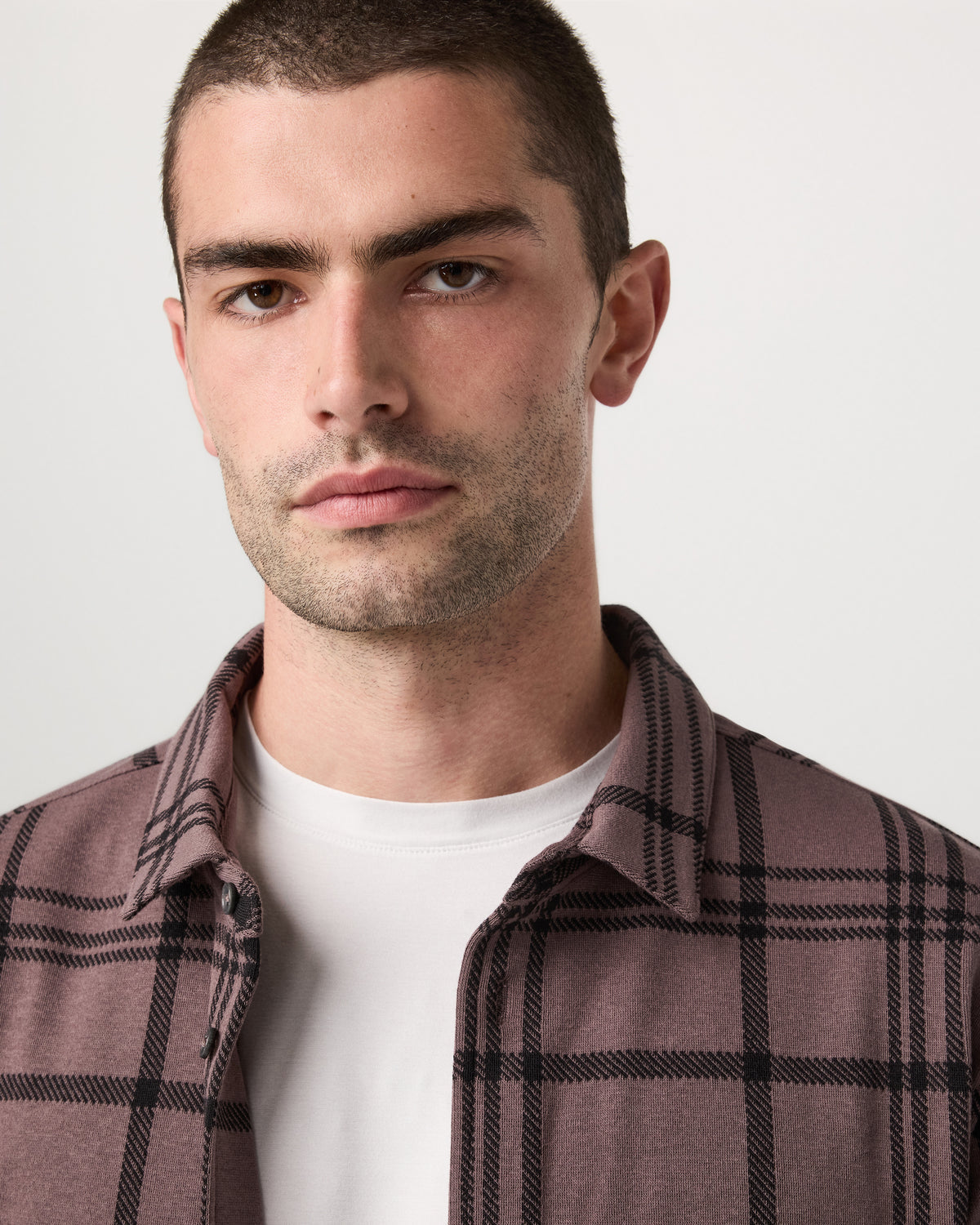Men Vuori Seaview Plaid Button Down Shirt Men's Huckleberry Shirt