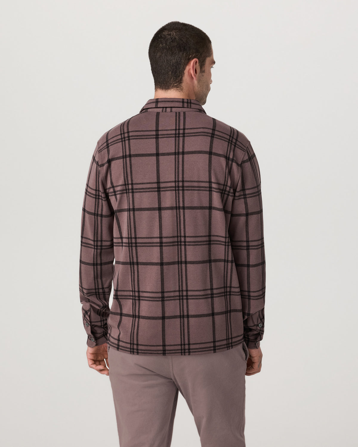 Men Vuori Seaview Plaid Button Down Shirt Men's Huckleberry Shirt