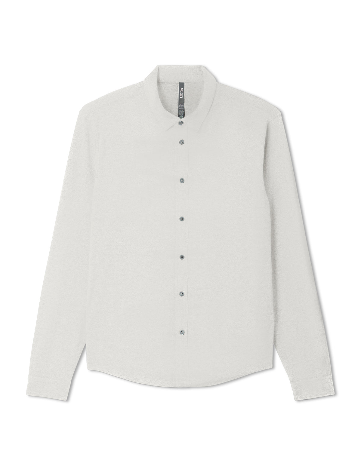 Men Vuori Men's Long Sleeve Ponto Button Down Salt Heather