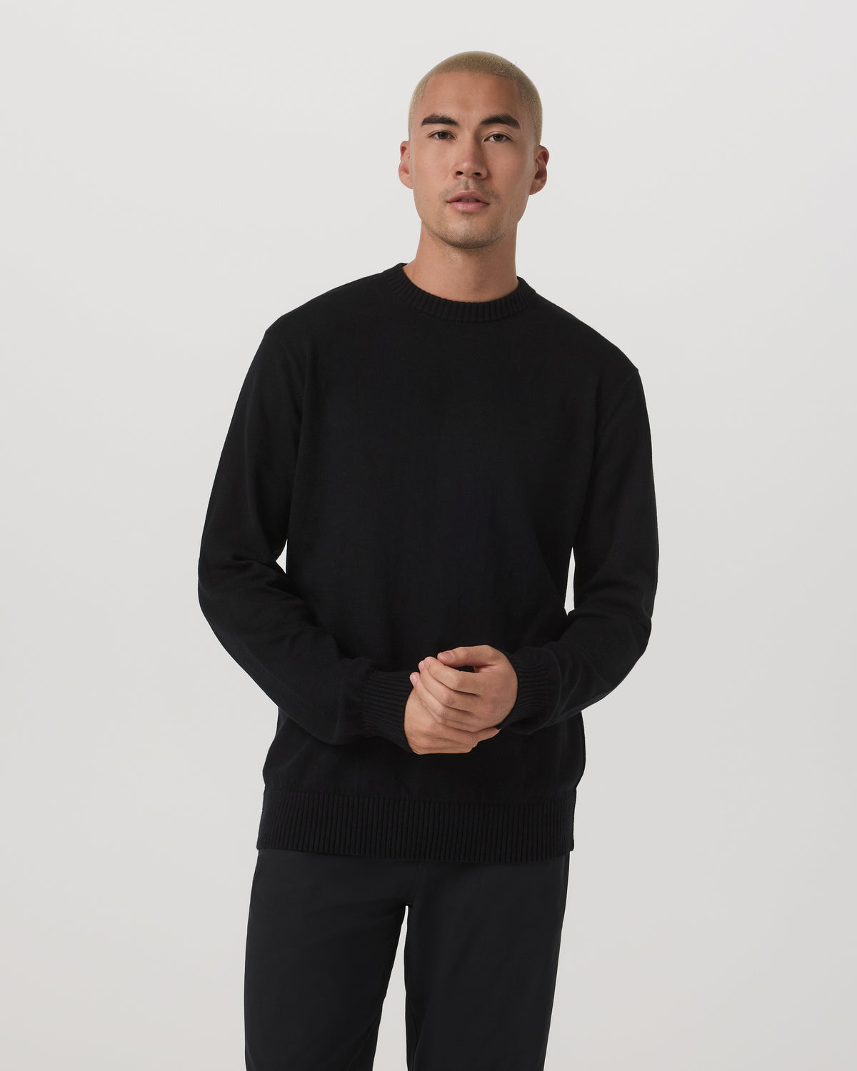 Men Vuori Fluent Sweater Men's Black Sweater