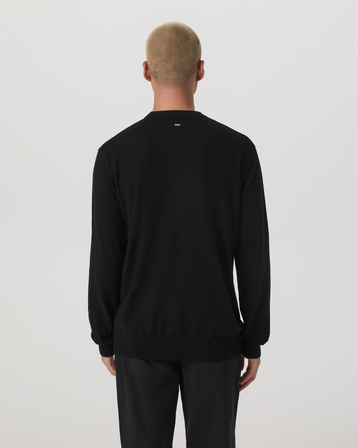 Men Vuori Fluent Sweater Men's Black Sweater
