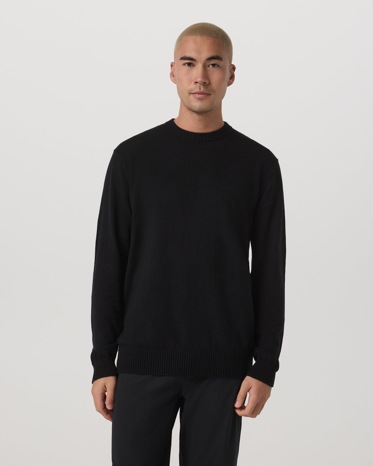 Men Vuori Fluent Sweater Men's Black Sweater