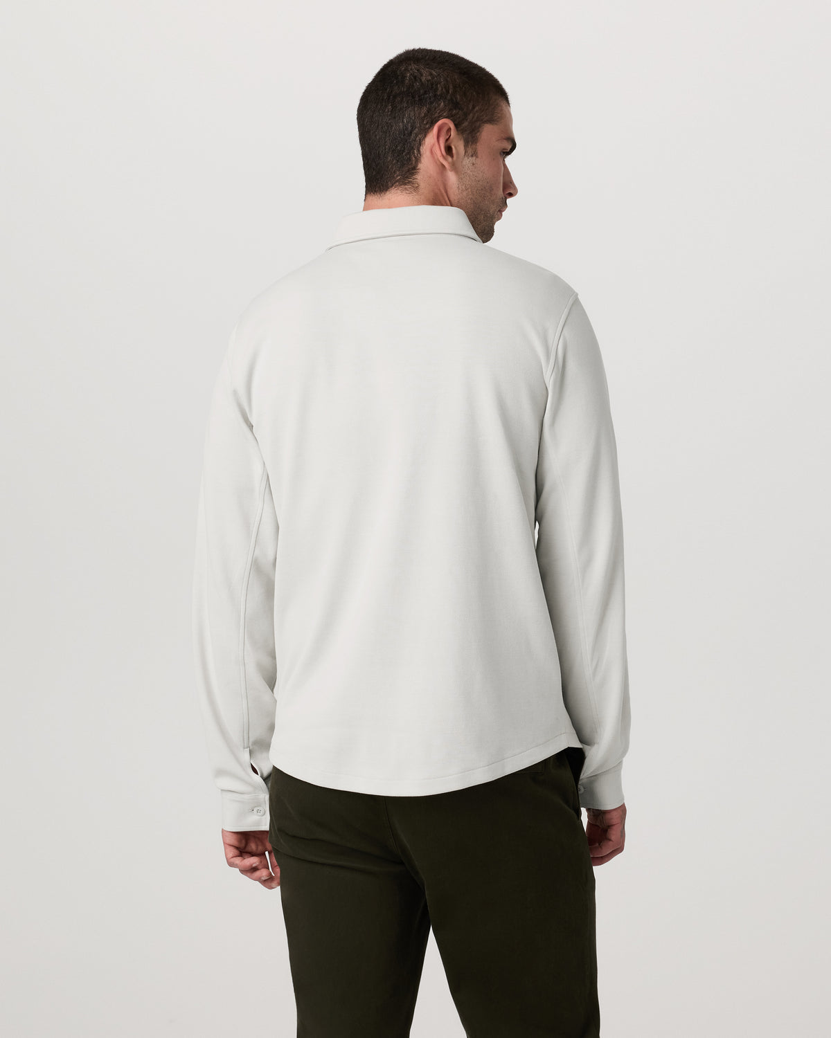 Men Vuori Jeffreys Overshirt Men's Winter Grey Heather Shirt