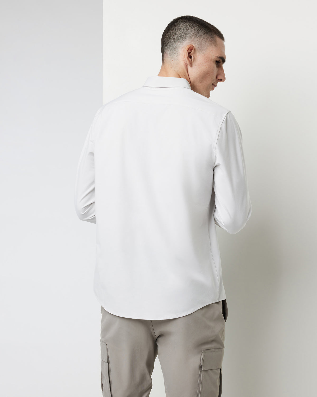 Men Vuori Long Sleeve Bridge Button Down Men's Salt Shirt